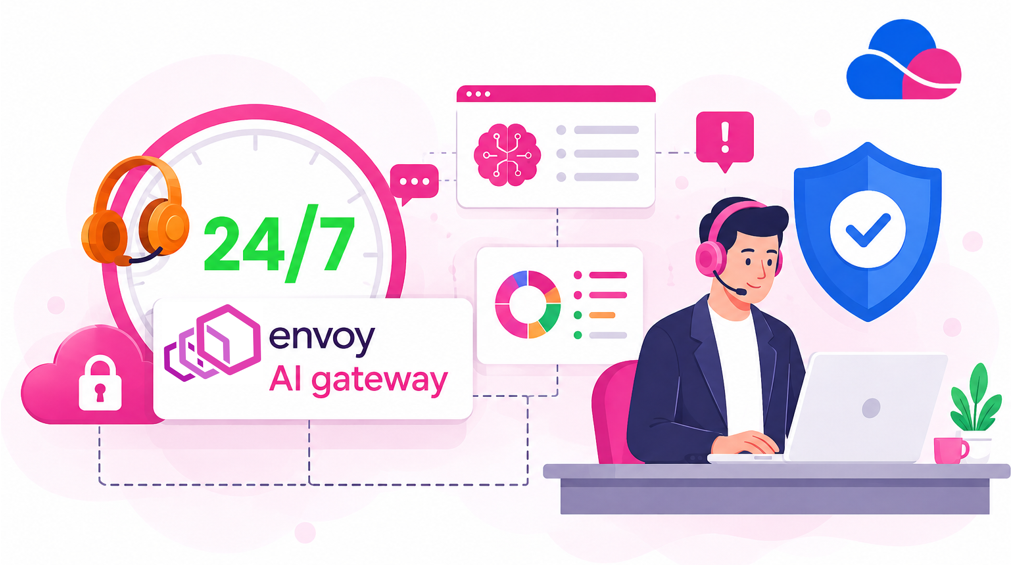 24×7 Envoy AI Gateway expert support